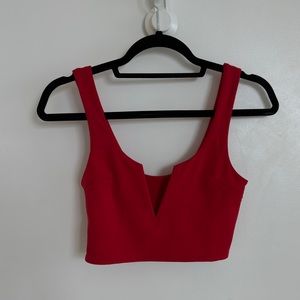 Red Crop Top from Amazon
